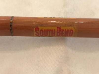 Sold at Auction: lot of 3 vtg fishing poles penn, diawa ,south bend